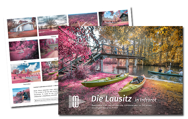 Kalender Lausitz in Infrarot