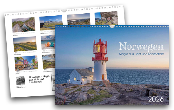 Kalender Norwegen - Magie aus Licht und Landschaft